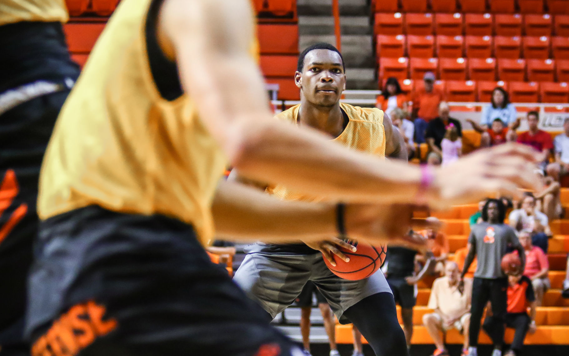 Oklahoma State's open basketball practice